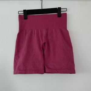 NVGTN seamless pink biker shorts
